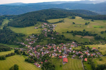 Image drone de Quartier Brombach in Eberbach dans le département Bade-Wurtemberg, Allemagne