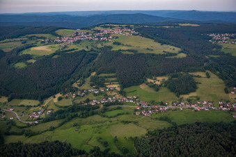 Photographie aérienne de Quartier Rothenberg in Oberzent dans le département Hesse, Allemagne