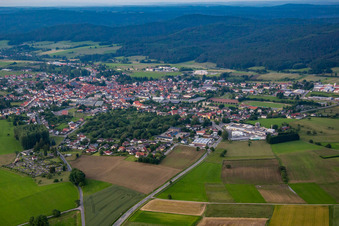 Photographie aérienne de Quartier Beerfelden in Oberzent dans le département Hesse, Allemagne