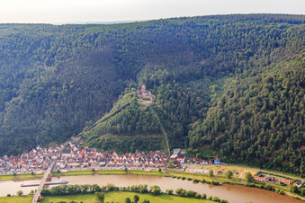 Photographie aérienne de Château Freudenberg à Freudenberg dans le département Bade-Wurtemberg, Allemagne