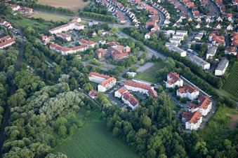 Landau in der Pfalz dans le département Rhénanie-Palatinat, Allemagne vue du ciel