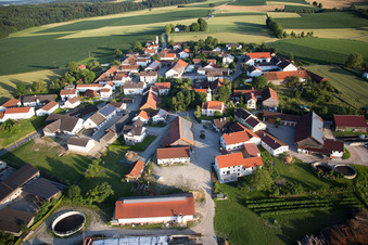 Photographie aérienne de Quartier Oberframmering in Landau an der Isar dans le département Bavière, Allemagne