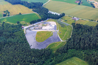 Vue aérienne de Décharge Malgersdorf à Malgersdorf dans le département Bavière, Allemagne