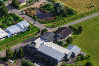 Vue aérienne de Detia Freyberg GmbH à Laudenbach dans le département Bade-Wurtemberg, Allemagne