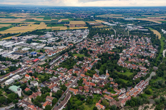 Photographie aérienne de Quartier Wieblingen in Heidelberg dans le département Bade-Wurtemberg, Allemagne
