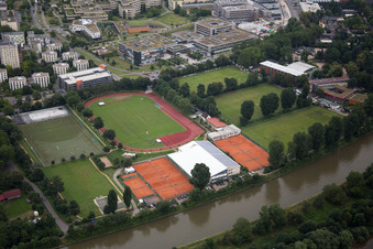 Photographie aérienne de TSG 78Heidelberg eV à le quartier Klausenpfad-Süd in Heidelberg dans le département Bade-Wurtemberg, Allemagne
