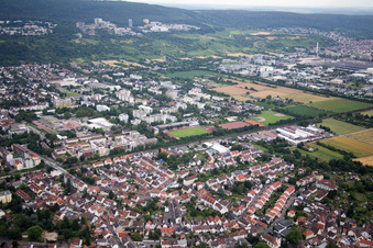 Vue aérienne de Quartier Rohrbach in Heidelberg dans le département Bade-Wurtemberg, Allemagne
