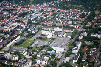 Quartier Rohrbach in Heidelberg dans le département Bade-Wurtemberg, Allemagne d'en haut