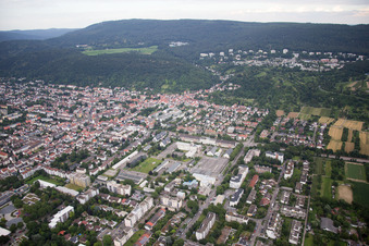 Quartier Rohrbach in Heidelberg dans le département Bade-Wurtemberg, Allemagne hors des airs