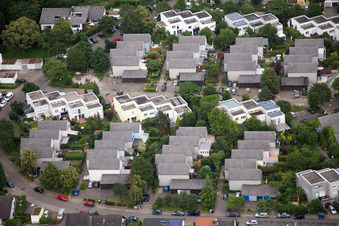 Photographie aérienne de Quartier Emmertsgrund in Heidelberg dans le département Bade-Wurtemberg, Allemagne