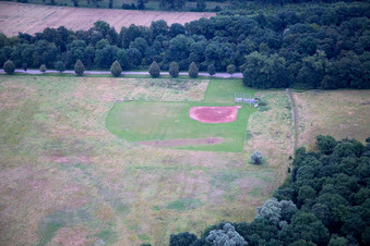 Worms dans le département Rhénanie-Palatinat, Allemagne vue du ciel