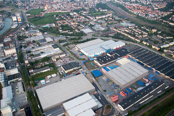 Image drone de Worms dans le département Rhénanie-Palatinat, Allemagne