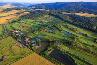 Terrain de golf du Golfclub am Donnersberg eV à Imsbach dans le département Rhénanie-Palatinat, Allemagne vue du ciel