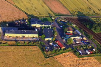 Vue aérienne de À Koppelberg à Orbis dans le département Rhénanie-Palatinat, Allemagne