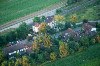 Vue aérienne de Ancienne gare à Steinfeld dans le département Rhénanie-Palatinat, Allemagne