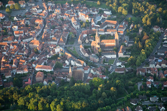 Photographie aérienne de Du nord-est à Wissembourg dans le département Bas Rhin, France