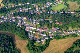 Photographie aérienne de Nohfelden dans le département Sarre, Allemagne