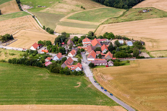 Vue aérienne de Imsweiler dans le département Rhénanie-Palatinat, Allemagne
