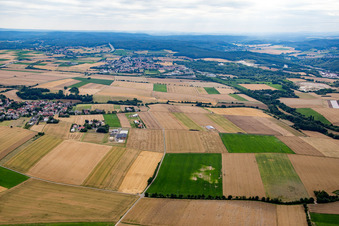 Vue aérienne de Tiefenthal dans le département Rhénanie-Palatinat, Allemagne