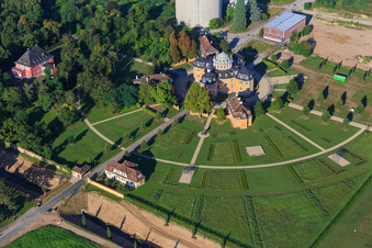 Image drone de Ermitage Waghäusel à Waghäusel dans le département Bade-Wurtemberg, Allemagne