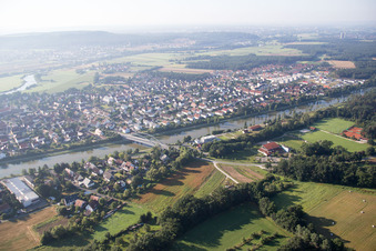 Photographie aérienne de Möhrendorf dans le département Bavière, Allemagne