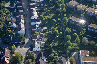 Image drone de Quartier Hohenwettersbach in Karlsruhe dans le département Bade-Wurtemberg, Allemagne
