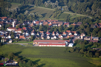 Vue aérienne de Quartier Helmlingen in Rheinau dans le département Bade-Wurtemberg, Allemagne