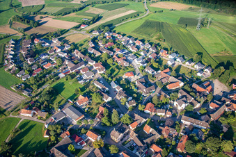 Vue aérienne de Quartier Zierolshofen in Kehl dans le département Bade-Wurtemberg, Allemagne
