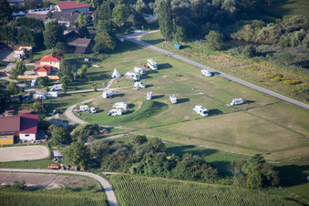 Vue aérienne de Parc Womo Ortenau - Junglas Design GmbH & Co KG à Meißenheim dans le département Bade-Wurtemberg, Allemagne