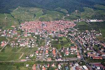 Photographie aérienne de Vue sur le village à Dalhunden dans le département Bas Rhin, France