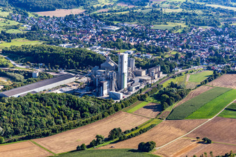 Vue aérienne de OPTERRA Wössingen à le quartier Wössingen in Walzbachtal dans le département Bade-Wurtemberg, Allemagne