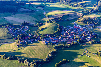 Photographie aérienne de Quartier Mittelrot in Fichtenberg dans le département Bade-Wurtemberg, Allemagne
