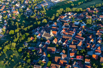 Photographie aérienne de Bühlertann dans le département Bade-Wurtemberg, Allemagne
