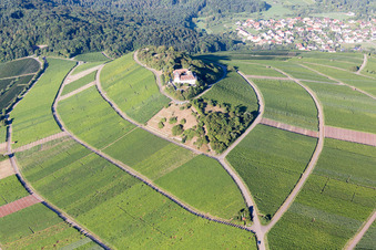 Vue aérienne de Quartier Treffentrill in Cleebronn dans le département Bade-Wurtemberg, Allemagne