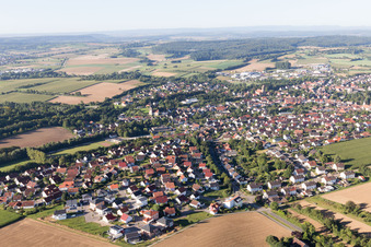 Photographie aérienne de Quartier Flehingen in Oberderdingen dans le département Bade-Wurtemberg, Allemagne