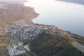 Vue aérienne de Quartier Ludwigshafen in Bodman-Ludwigshafen dans le département Bade-Wurtemberg, Allemagne