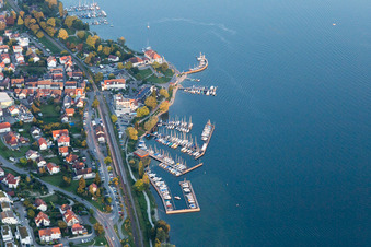 Vue oblique de Quartier Ludwigshafen in Bodman-Ludwigshafen dans le département Bade-Wurtemberg, Allemagne