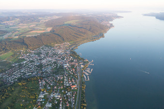 Quartier Ludwigshafen in Bodman-Ludwigshafen dans le département Bade-Wurtemberg, Allemagne hors des airs
