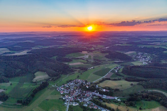 Vue aérienne de Quartier Seelfingen in Stockach dans le département Bade-Wurtemberg, Allemagne