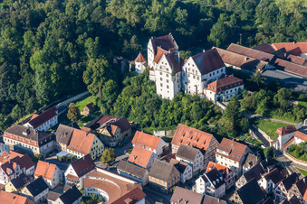 Photographie aérienne de Château Scheer à Scheer dans le département Bade-Wurtemberg, Allemagne