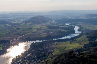 Photographie aérienne de Stein am Rhein dans le département Schaffhouse, Suisse