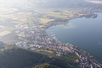 Vue aérienne de Quartier Bodman in Bodman-Ludwigshafen dans le département Bade-Wurtemberg, Allemagne