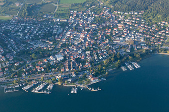 Quartier Ludwigshafen in Bodman-Ludwigshafen dans le département Bade-Wurtemberg, Allemagne vue d'en haut