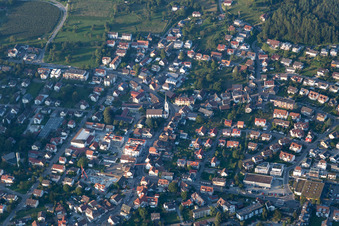 Quartier Ludwigshafen in Bodman-Ludwigshafen dans le département Bade-Wurtemberg, Allemagne depuis l'avion