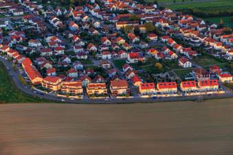 Photographie aérienne de Sur le sentier élevé de l'ouest à Kandel dans le département Rhénanie-Palatinat, Allemagne
