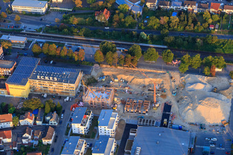 Vue oblique de Eckes-Granini Allemagne GmbH à Nieder-Olm dans le département Rhénanie-Palatinat, Allemagne