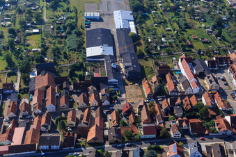 Vue aérienne de Site DBK entre Rheinstraße et Josef-David-Straße à Kandel dans le département Rhénanie-Palatinat, Allemagne