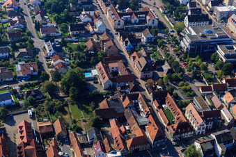 Vue aérienne de Passage de Frankenhof à Kandel dans le département Rhénanie-Palatinat, Allemagne
