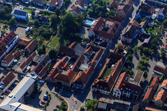Photographie aérienne de Passage de Frankenhof à Kandel dans le département Rhénanie-Palatinat, Allemagne