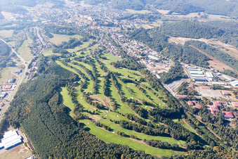 Vue aérienne de Golf de Bitche à Bitsch dans le département Moselle, France